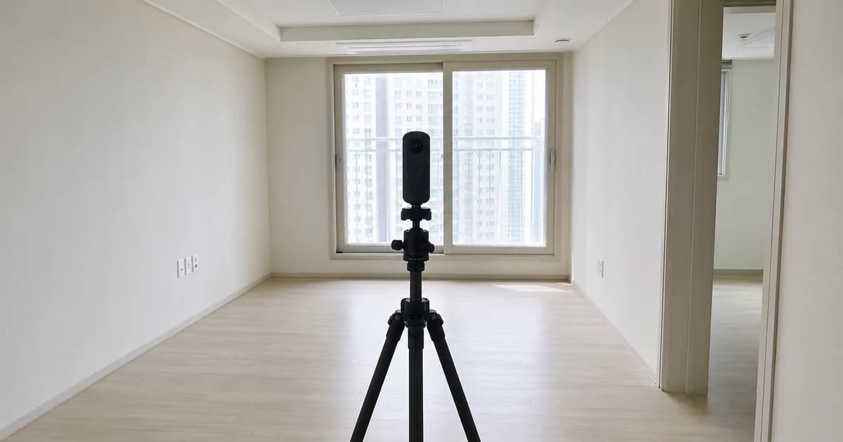 부동산 VR 투어 — 인스타360 X4 촬영 가이드