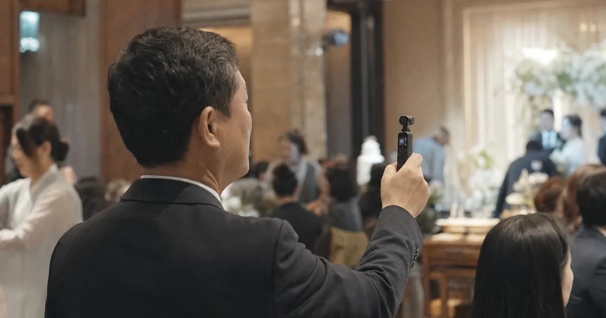 DJI 포켓 3 가족 행사 영상 가이드 — 결혼식·돌잔치·환갑