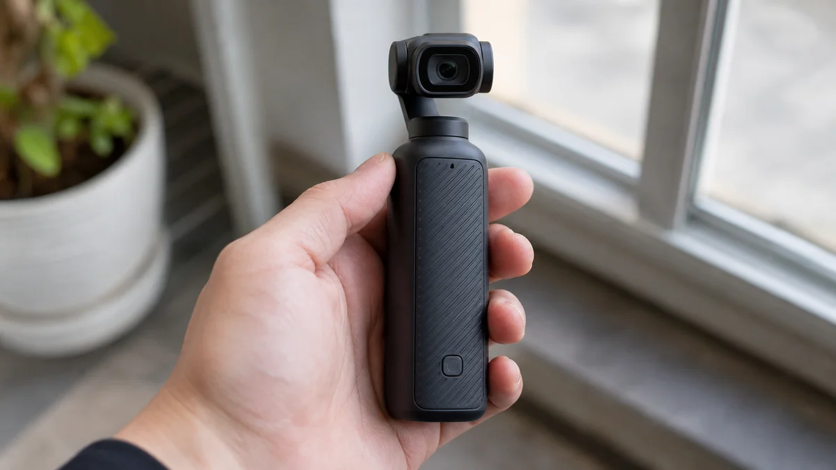 DJI 오즈모 포켓 3 단기 대여 — 한 손 짐벌 카메라