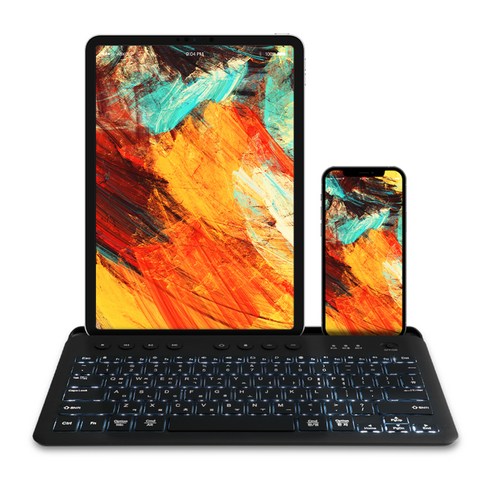 블루투스 멀티 키보드 — 태블릿·노트북·스마트폰 멀티페어링